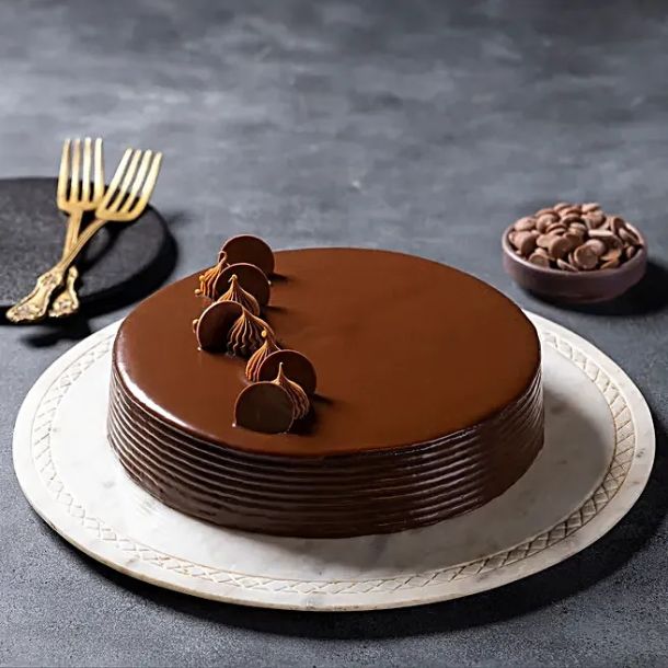 Chocolate Truffle Delicious Cake Half kg Eggless